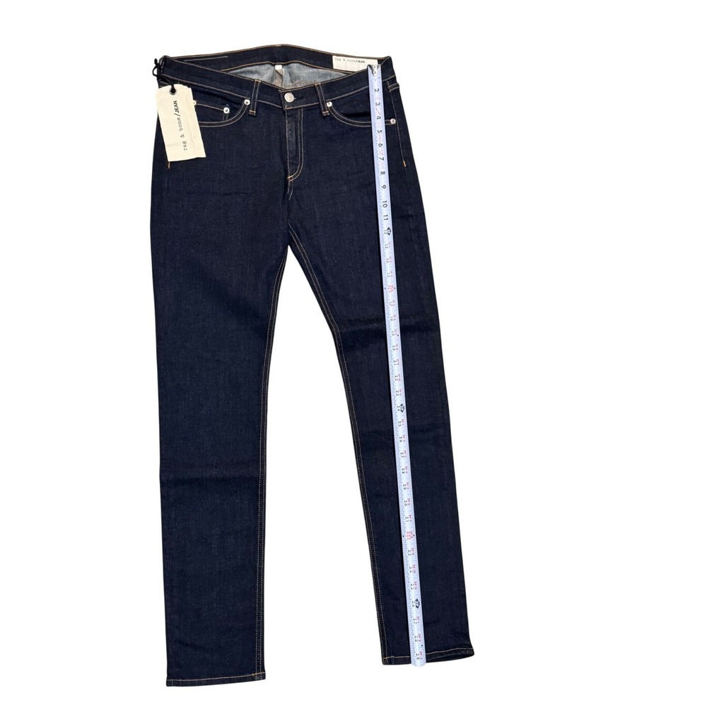 Rag & Bone Skinny Jeans Womens 30 Heritage Indigo Blue NEW W1502K520 Made In USA - Picture 3 of 9